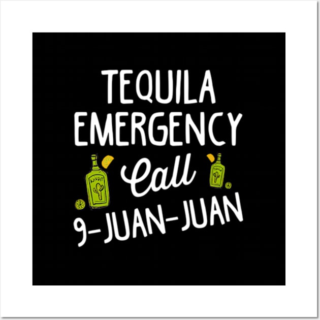 Tequila ncy Call 9 Juan Juan For Drinking Wall Art by Sink-Lux